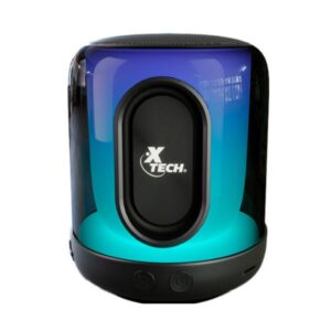 🔊 Bocina Portátil XTECH BeatWave XTS-617 – Bluetooth 5W TWS – Negra con Luz